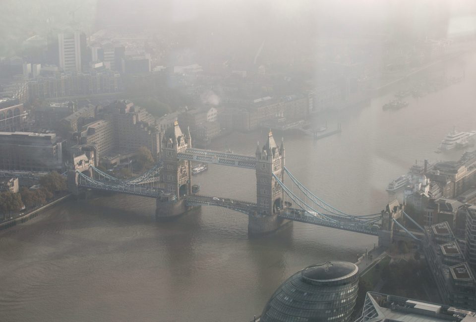  Tower bridge through the mist today with more fog to come through the week