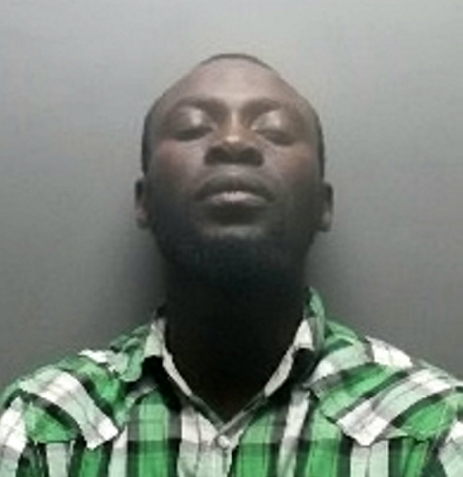  Jailed for six years ... Ebou Jasseh, 33, tricked young woman into going home with him before raping her