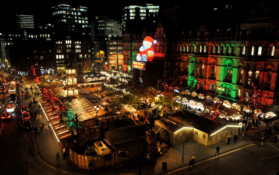  Manchester's Christmas market is one of Britain's biggest