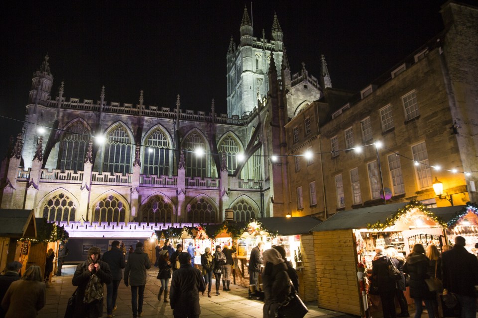  The Bath market is set in the picturesque Abbey churchyard