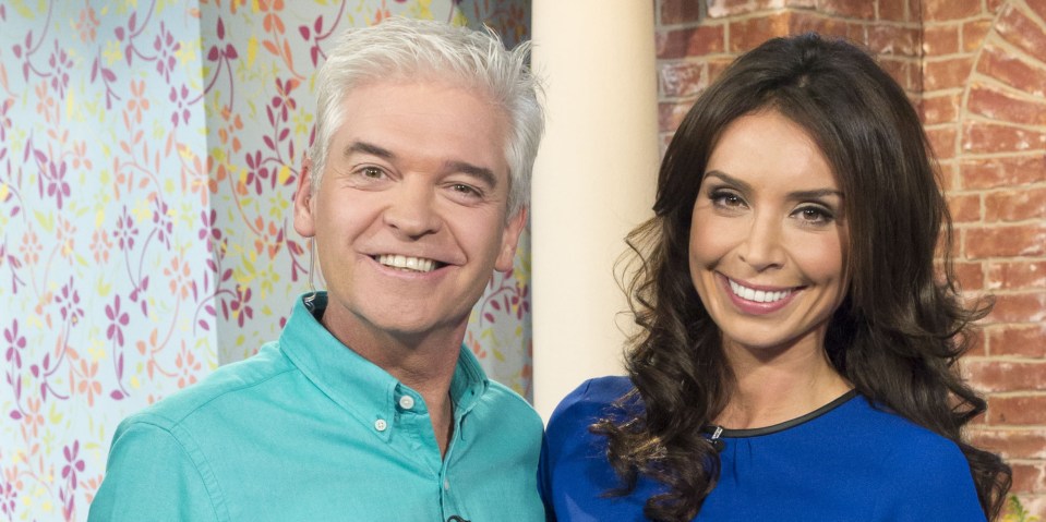  Christine is back on This Morning to stand in for Holly Willoughby