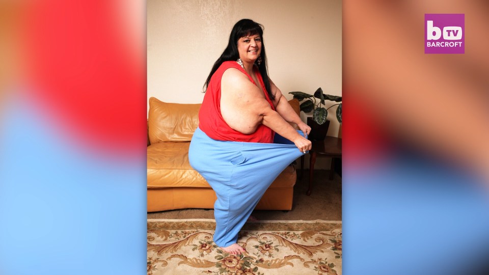 Morbidly obese 50st woman sheds weight after ROMPS with her new man