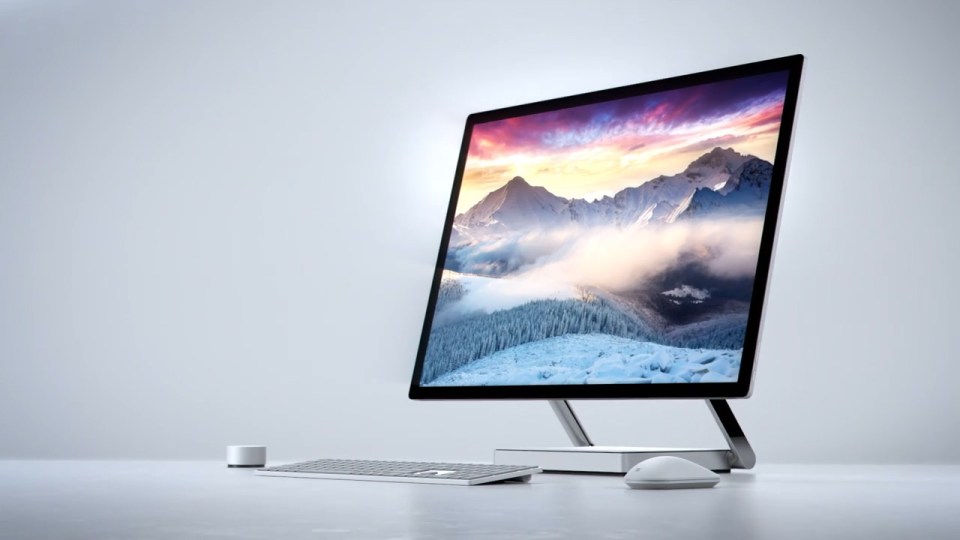 Microsoft's Surface Studio has a distinctly Apple-esque aesthetic, but features cool design ideas which take things a bit further 