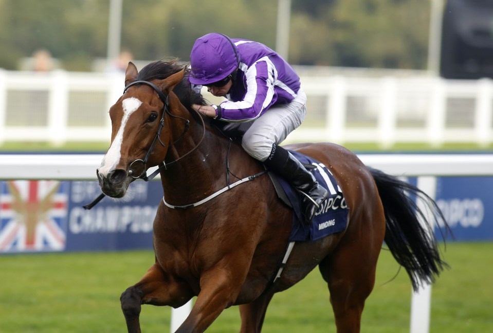  Minding proved herself to be in a different class to the rest of the field