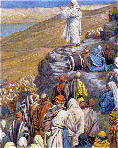  Jesus gives the sermon on the Mount.