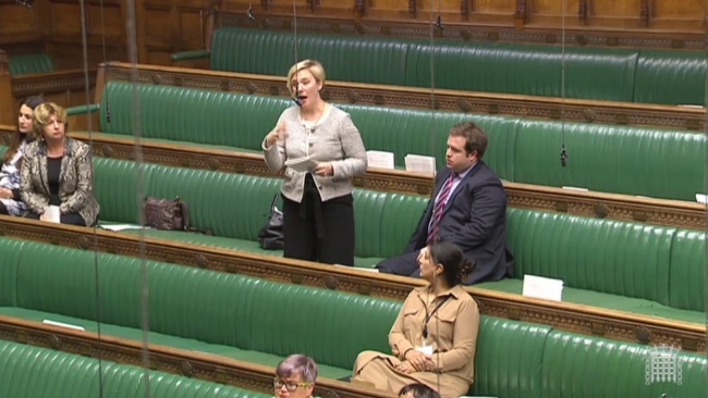  Stella Creasy told the Home Secretary she had details of young children who had been unable to register at the warehouse by the Jungle camp