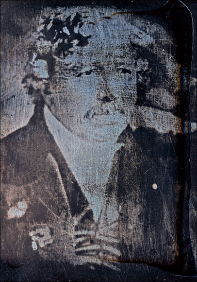  Daguerreotype photograph, from the 1840s, of Louis Daguerre