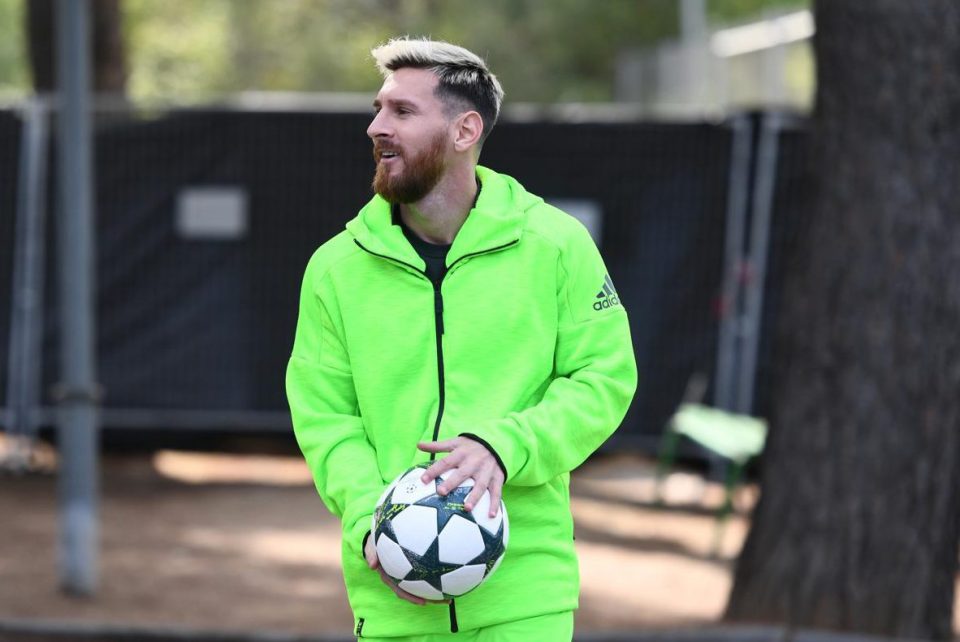  Leo seen promoting his new Messi16 Space Dust range with adidas