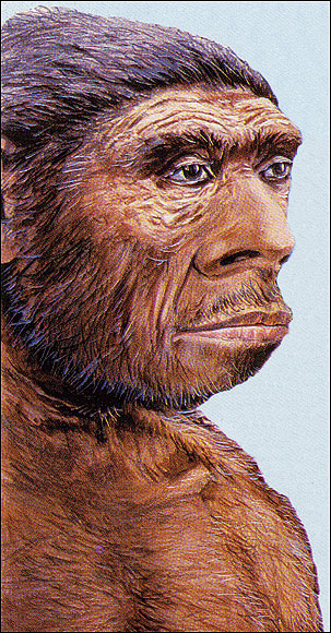  A Neanderthal man