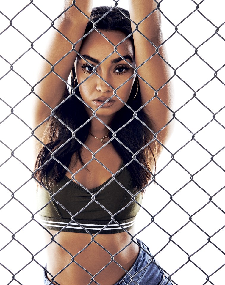  Leigh-Anne says she hasn't worked out for three months, but now she's back on the straight and narrow!