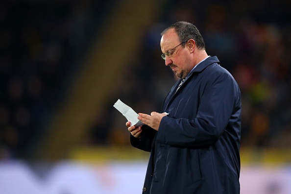  Rafa Benitez is looking to bolster his squad in January