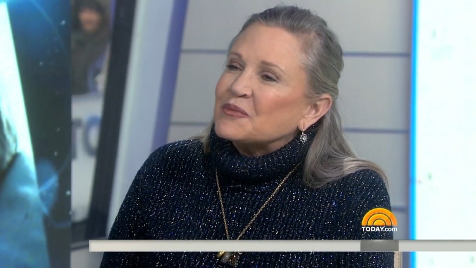  Carrie revealed she was surprised at the reaction of her affair with Harrison