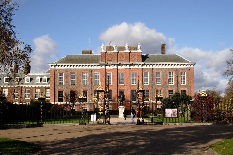  The pair stayed in Kensington Palace