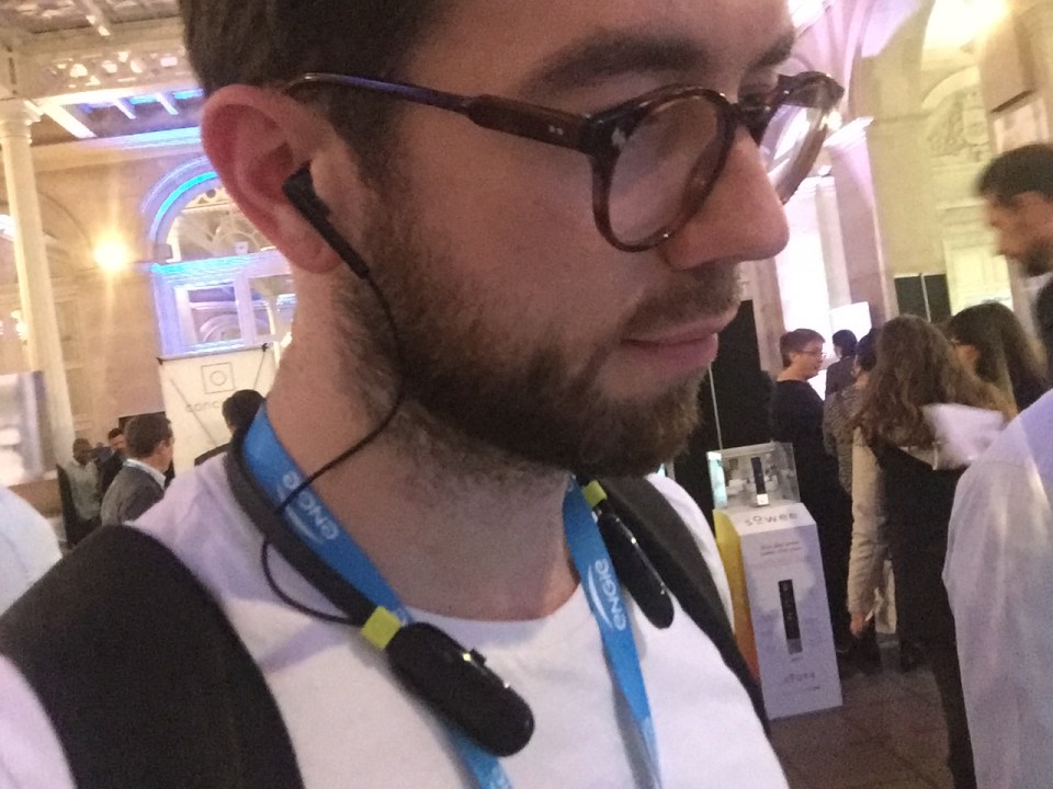  Sun man Lee Bell at the CES 2017 preview show in Paris