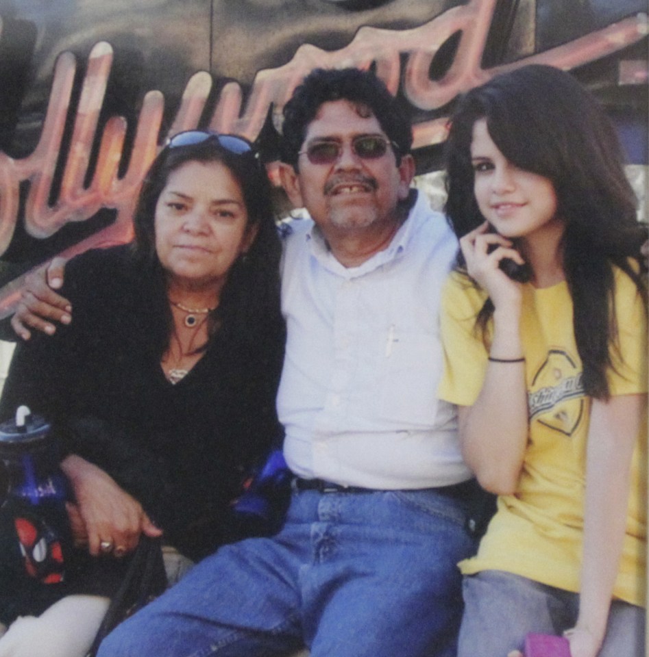  Selena with her grandparents Ricardo and Mary: They raised raised Selena for the first four years of her life