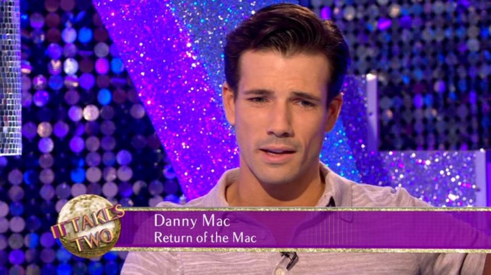  Danny Mac opened up about his tough week last week on Strictly It Takes Two