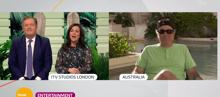  Danny had GMB hosts Susanna Reid and Piers Morgan in stitches