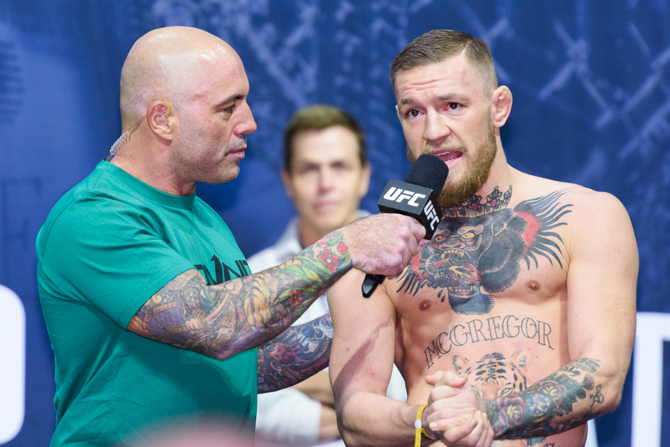  Conor McGregor at the UFC 205 ceremonial weigh-ins at Madison Square Garden