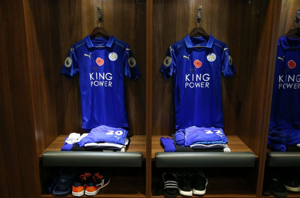  Leicester players will wear poppies on their shirts in match against West Brom