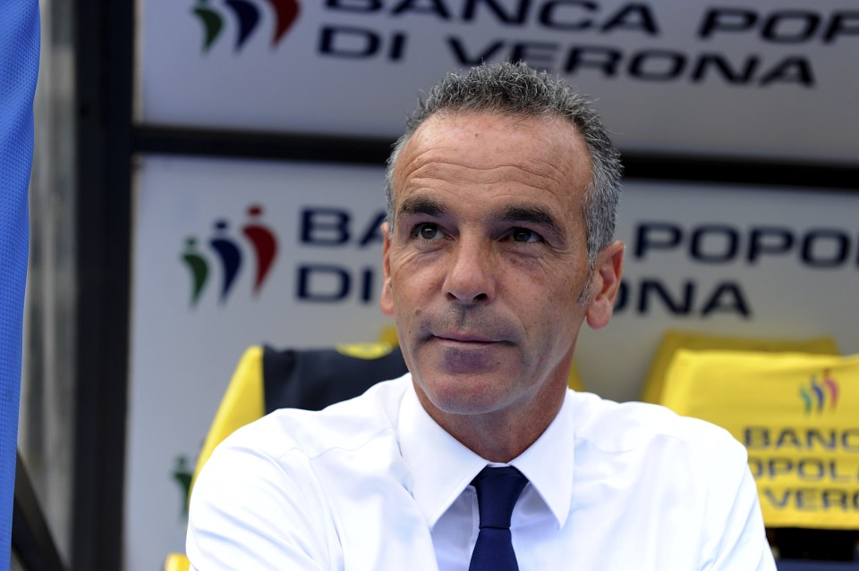  Stefano Pioli during a spell as Chievo manager during 2010-11 campaign in Serie A