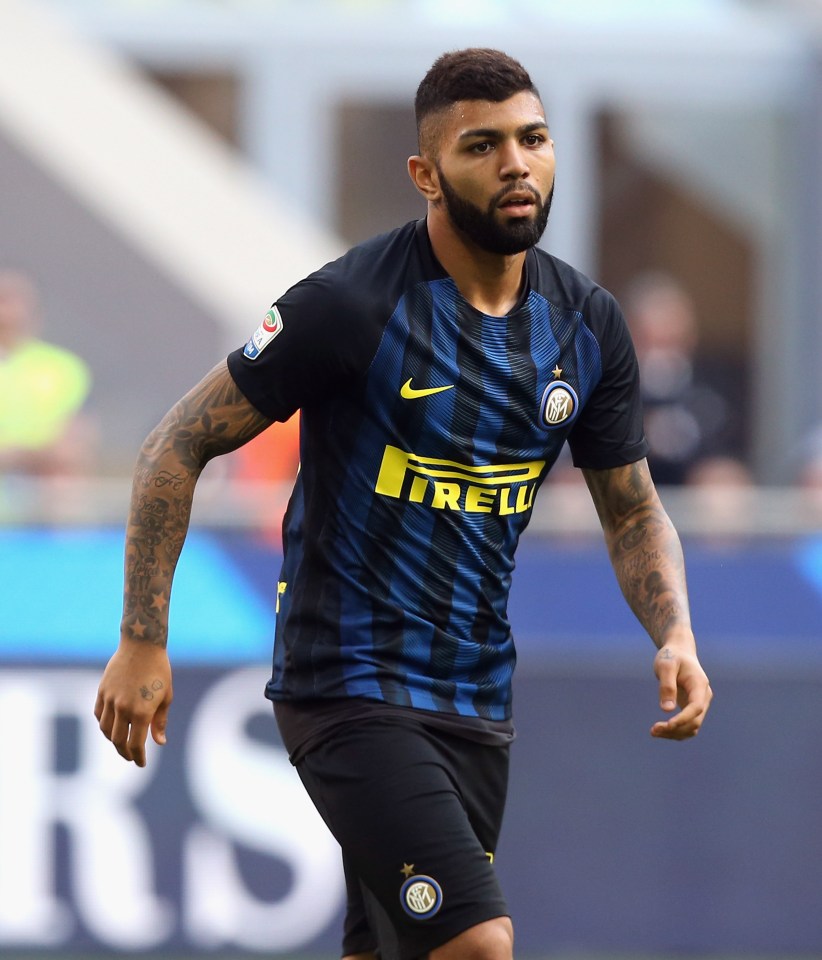  Gabriel Barbosa has barely featured for Inter Milan since moving from Santos