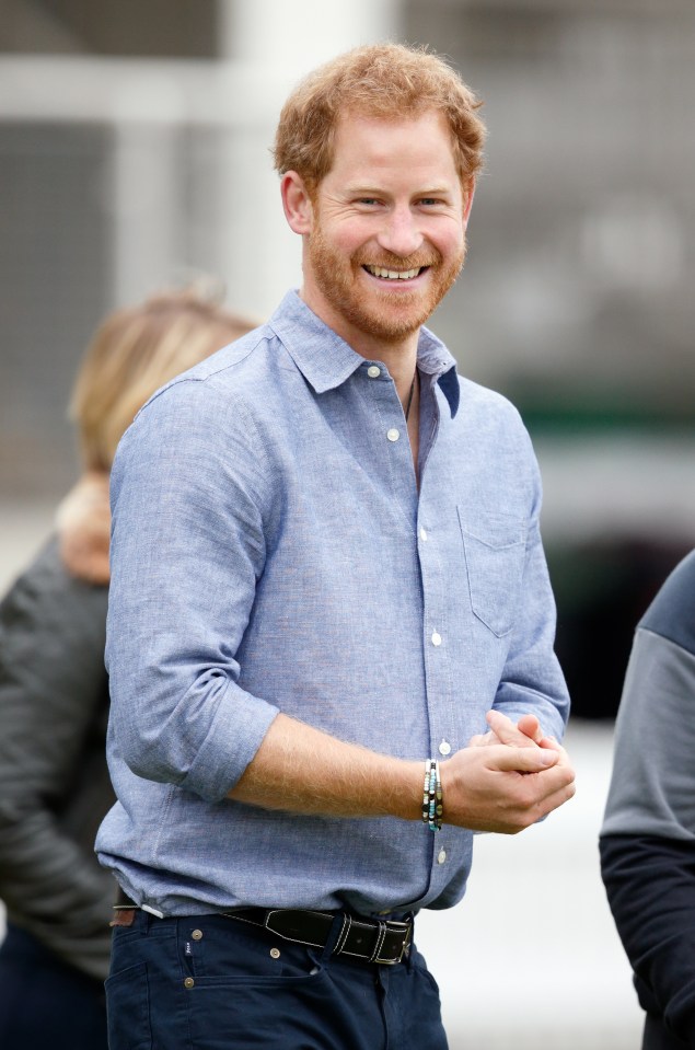  Prince Harry has been glowing since he started dating Meg this year