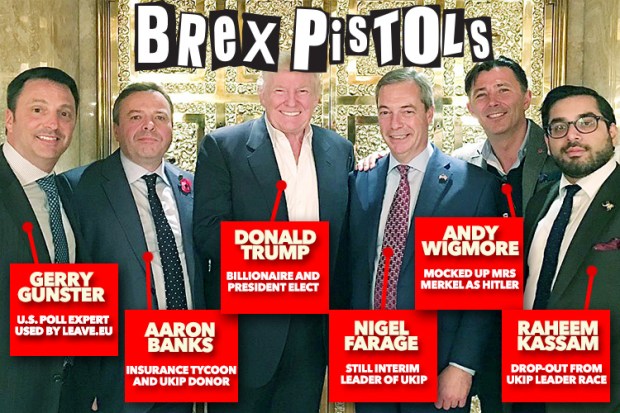 Farage and his Trump team