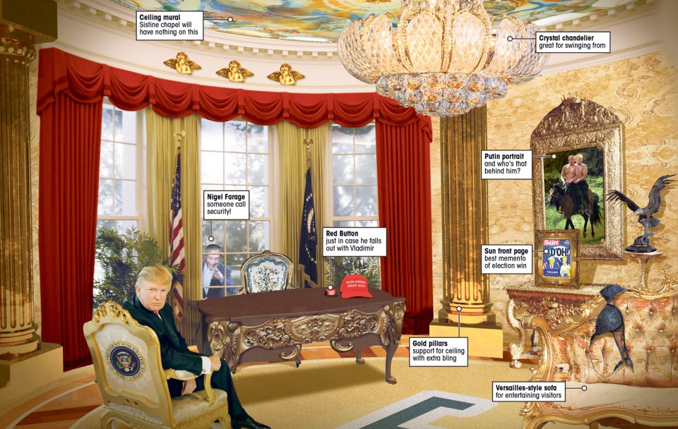  How Trump's Oval Office might look