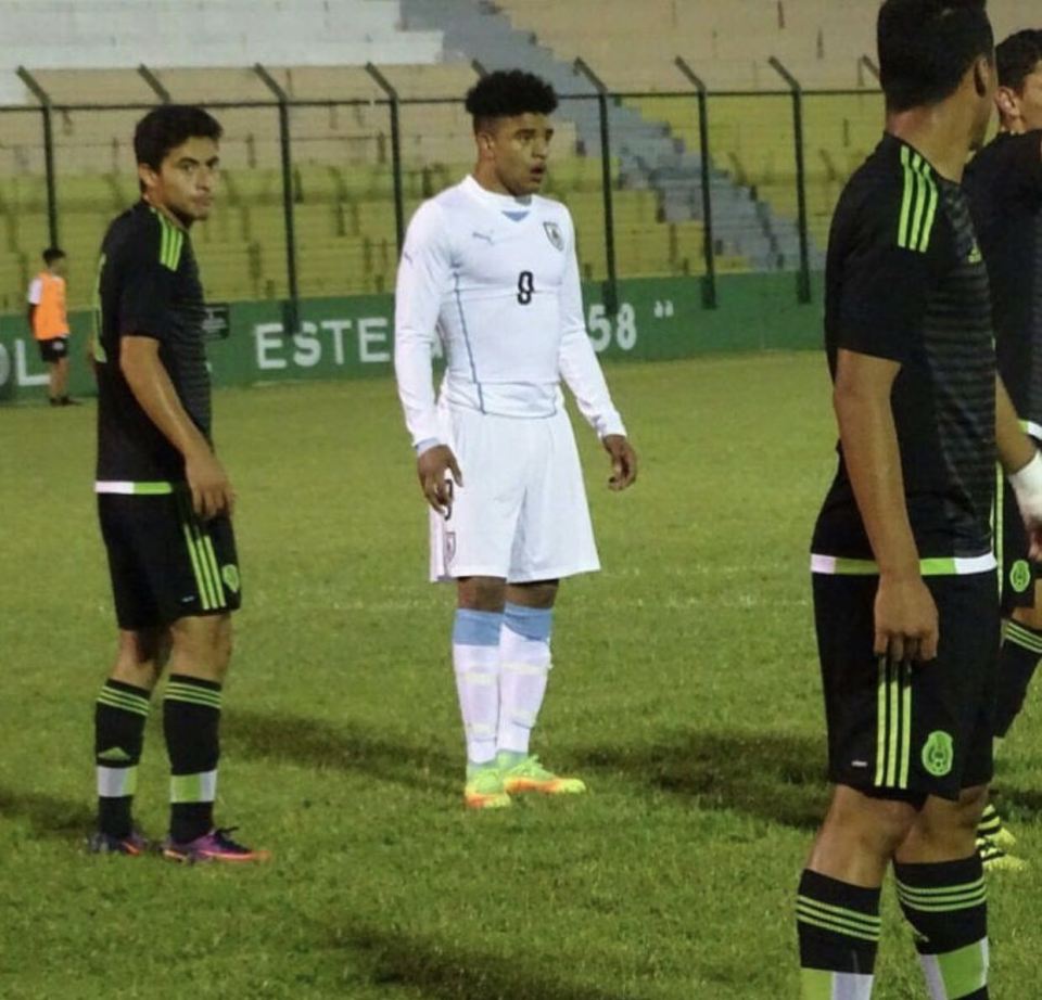  Youngster has been playing for Uruguay's Under-17 national side