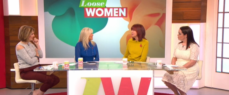  Lisa made her comments on today's Loose Women