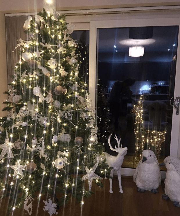  Megan McKenna has her house looking very festive already