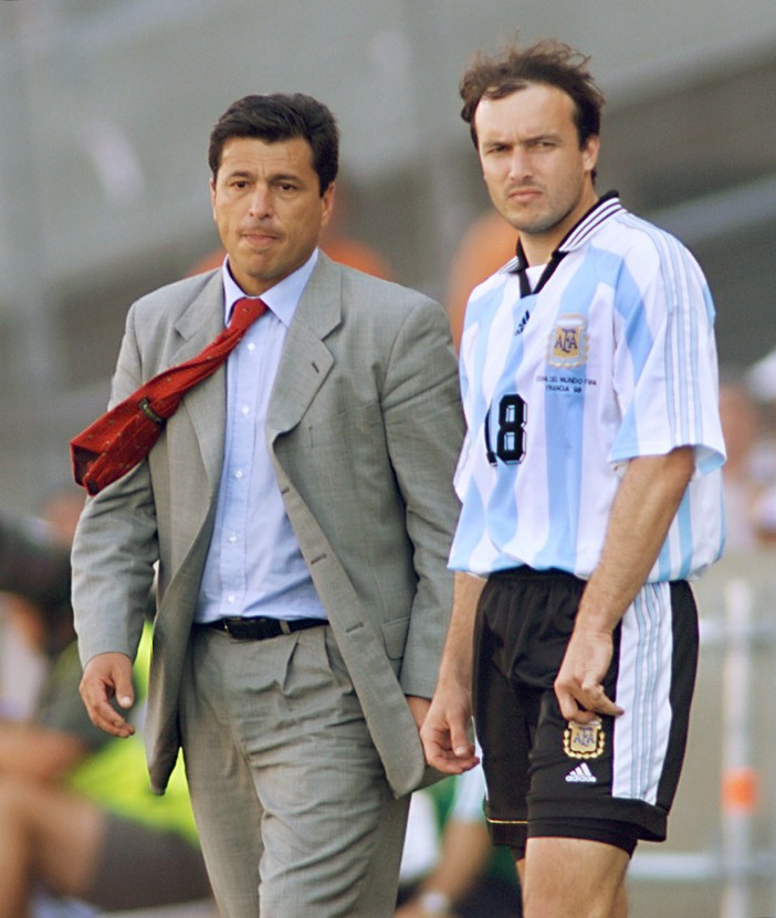  Daniel Passarella liked his players to have short hair when he was Argentina boss at the 1998 World Cup