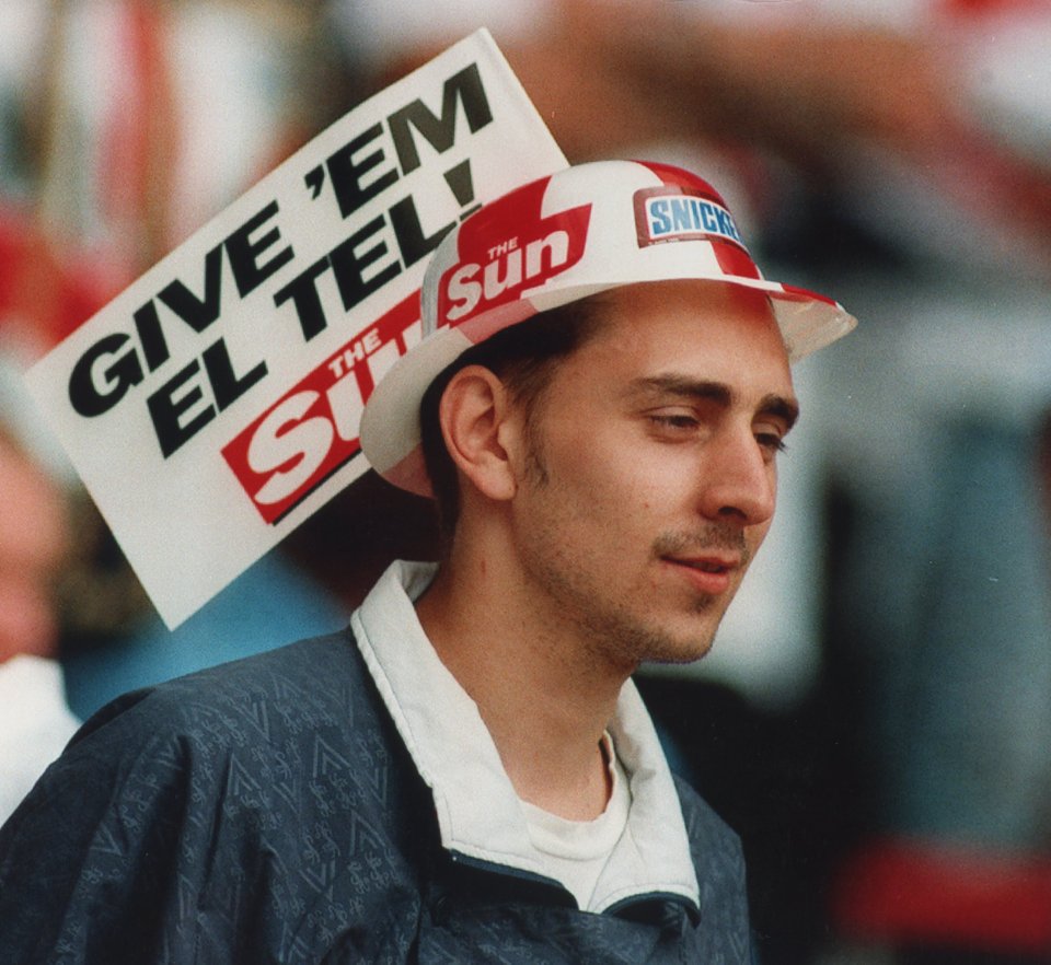  Those SunSport bowler hats were all over Wembley