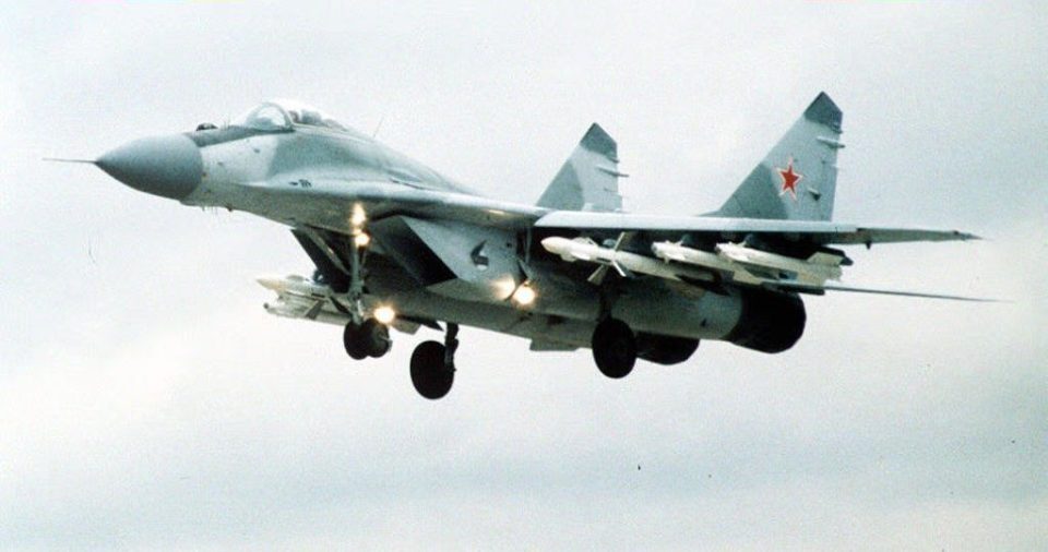  The Russian MiG-29 fighter jet reportedly came down after mechanical difficulties