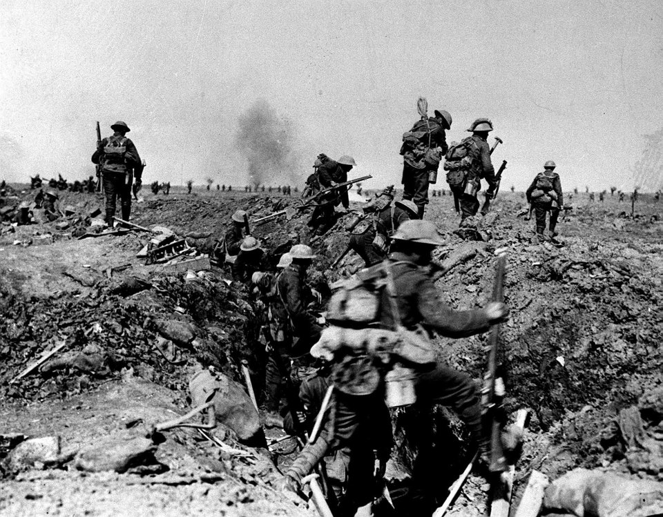  The first day of the Battle of the Somme saw 19,240 British soldiers die