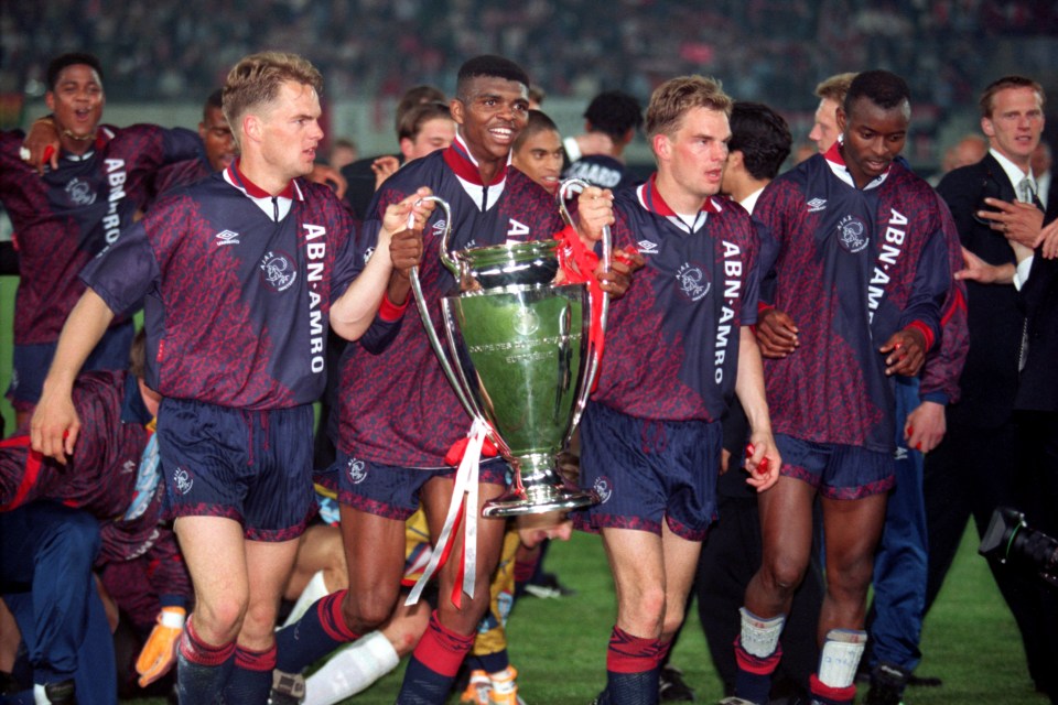  Ronald and Frank De Boer won Champions League at Ajax back in 1995