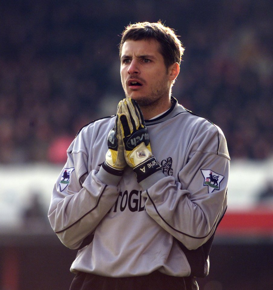  Former Chelsea keeper Carlo Cudicini is part of Antonio Conte's backroom team at the Blues