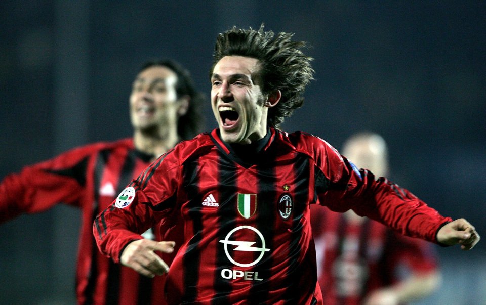  The Italian honed his successful playmaker role at Milan