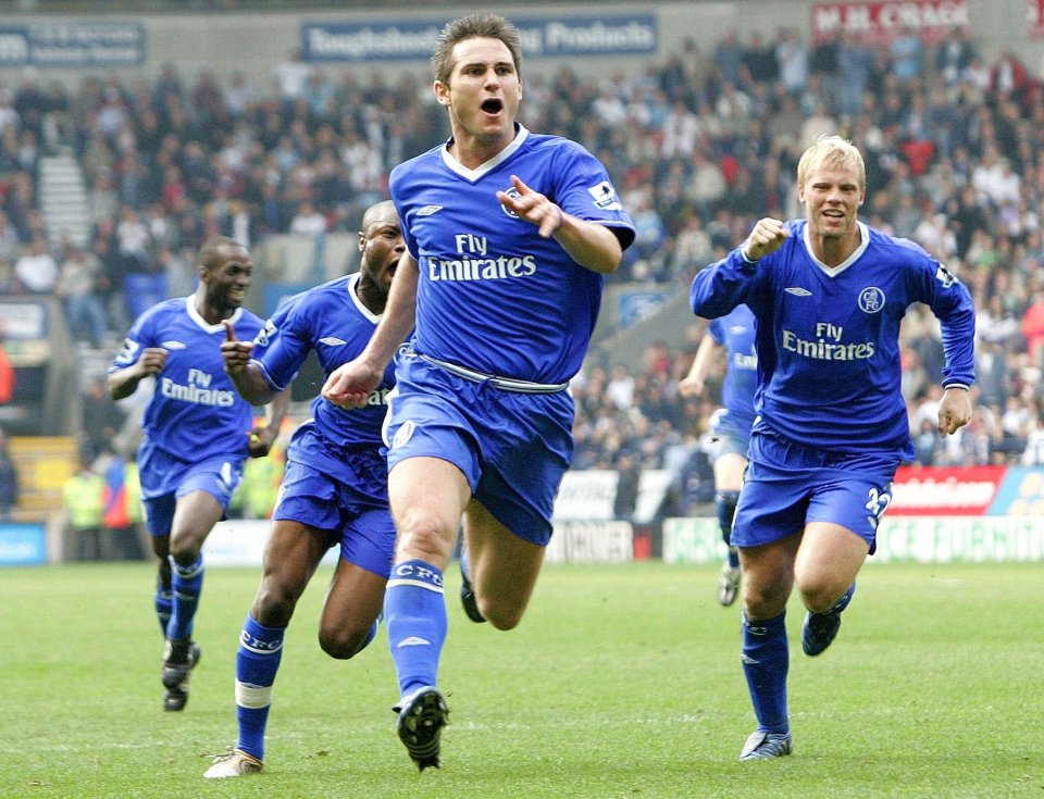  Frank Lampard became a goal scorer and scorer of big goals under Jose Mourinho