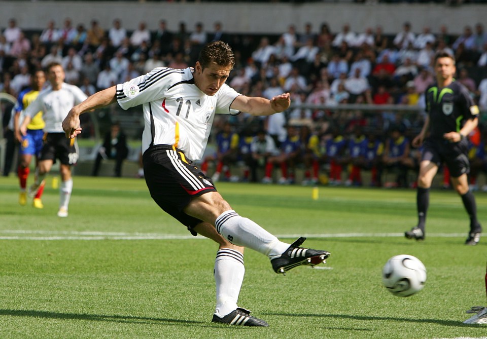  Miroslav Klose was the top scorer at the 2006 World Cup in Germany