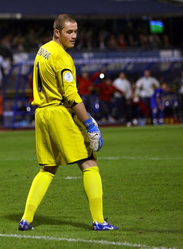  Paul Robinson's England career is most remembered for a dreadful missed backpass against Croatia