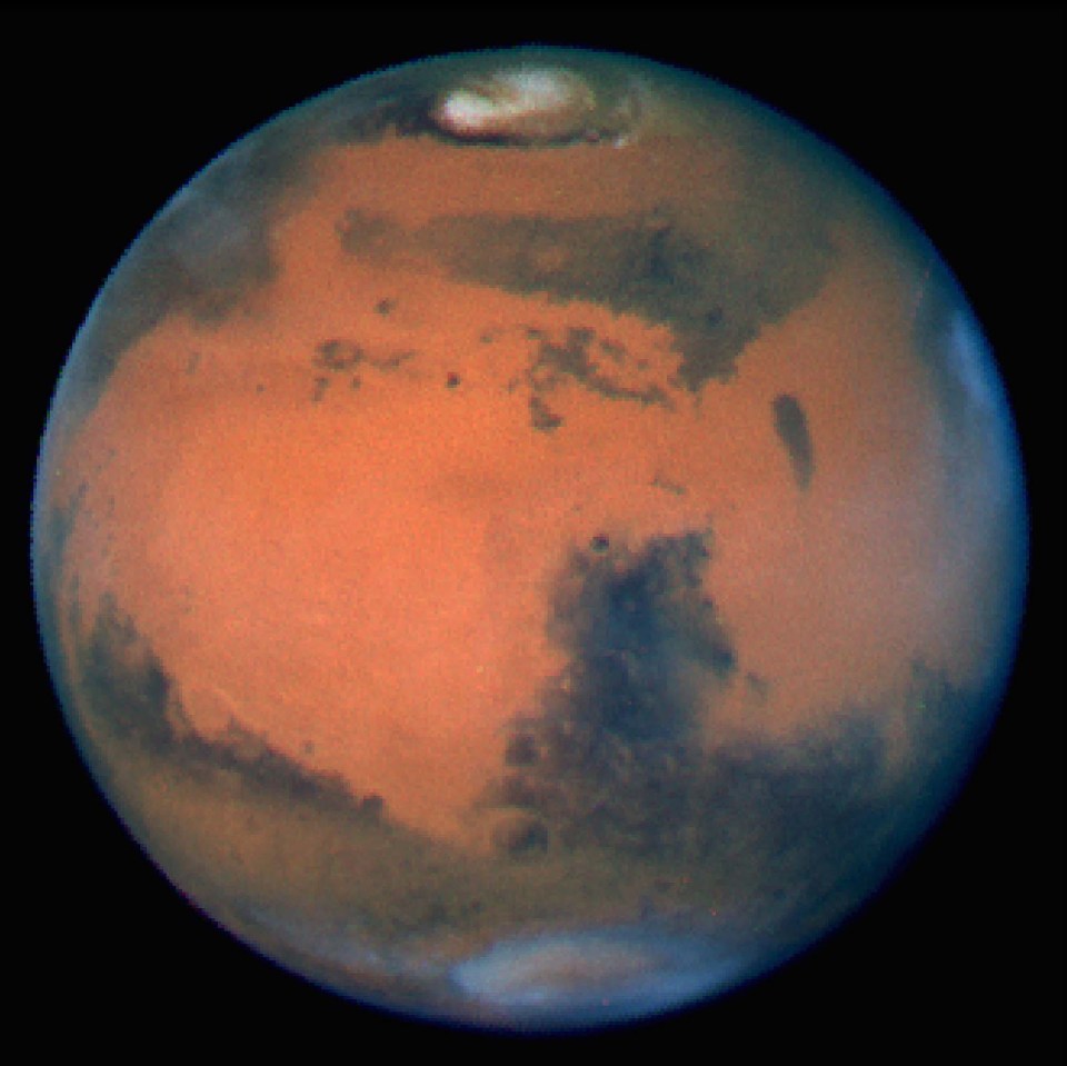  The Red Planet is airless, hostile and not a very nice place to live