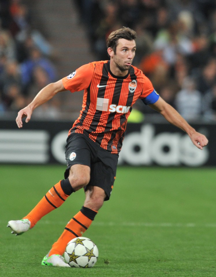  The Croation is currently at Ukrainian side Shakhtar Donetsk