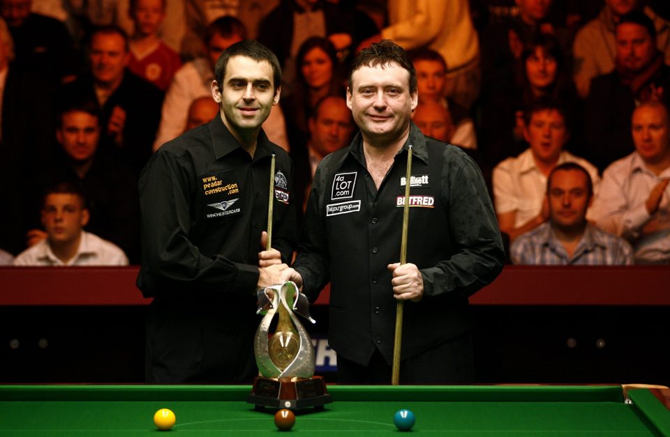  Jimmy White and Ronnie O'Sullivan will face each other in a huge snooker clash