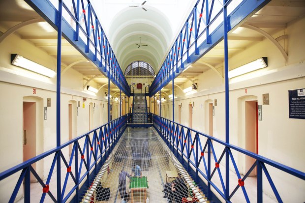 Aylesbury Prison in Buckinghamshire, home to some of the most dangerous young criminals in Britain