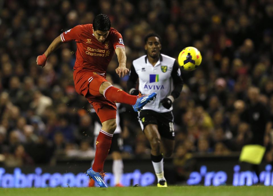  Suarez brought his goalscoring over to Liverpool from Holland - but also his brash behaviour