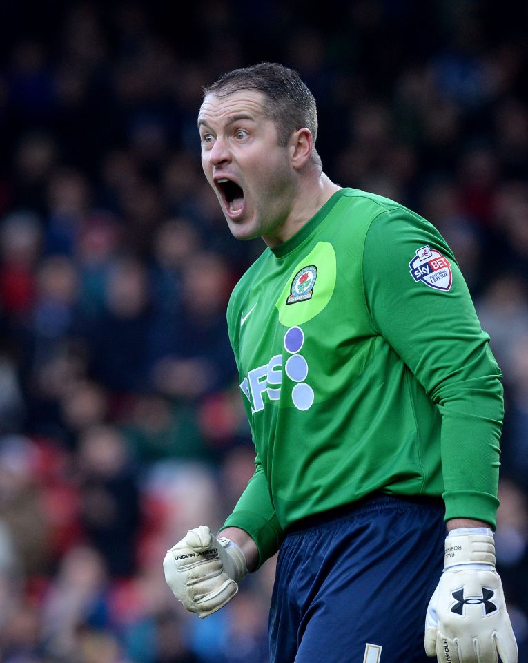  Paul Robinson was released by Blackburn 18 months ago