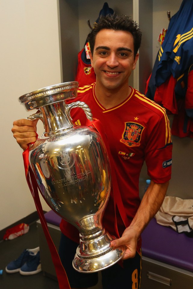  Spain no longer have the talents of Xavi in their midfield