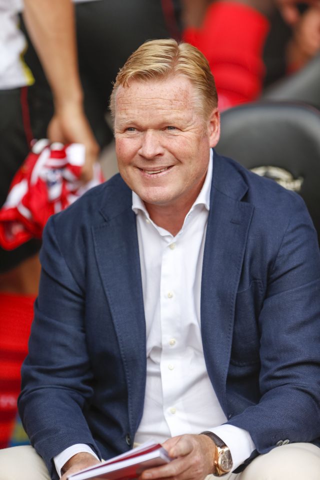  Ronald Koeman revealed he is not worried about the return to St Mary's on Sunday