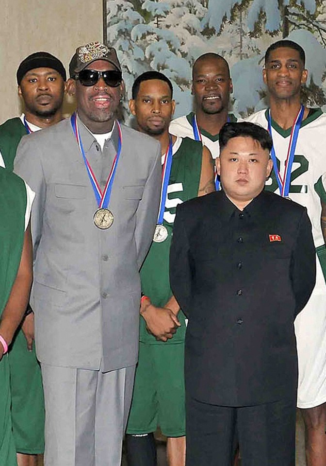  Dennis Rodman struck up a relationship with 'awesome guy' Kim Jong-un